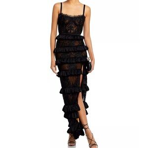 V Chapman Cassia Lace Corset Gown